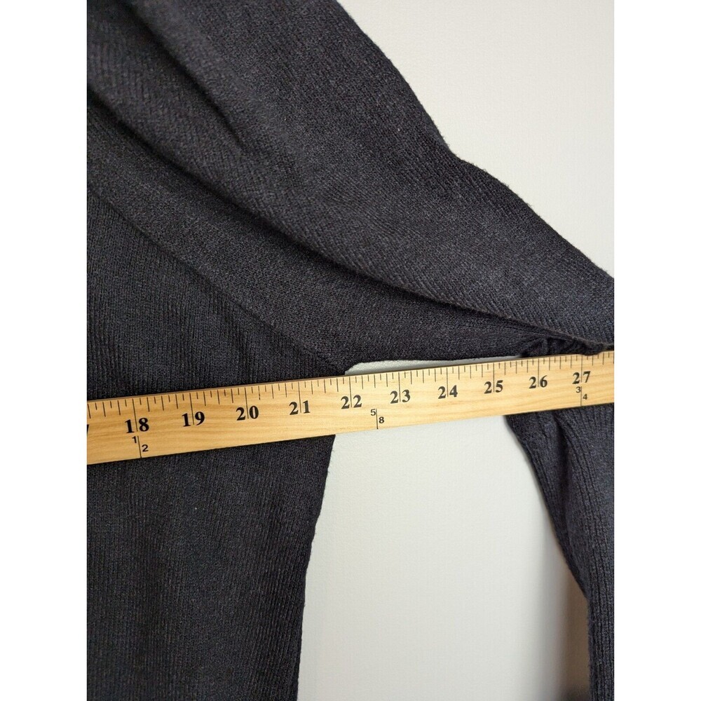 Eloquii Square Neck Slim Sleeve Puff Shoulder Sweater 18/20 Black‎ Knit Elegant - Picture 7 of 8